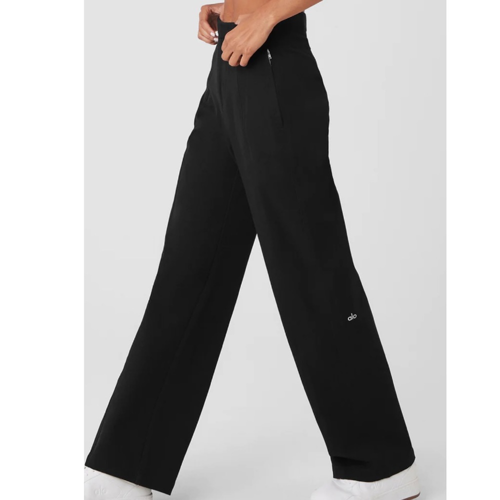 Alo High-Waist On Point Moto Trouser